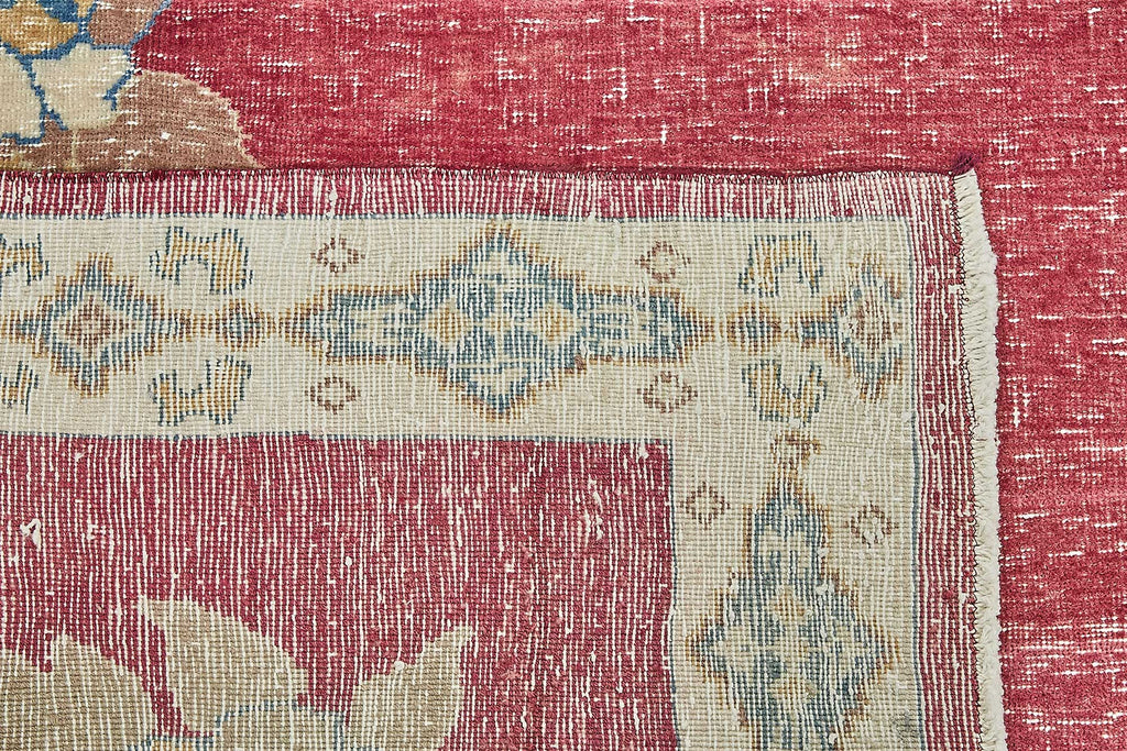 Beige vintage Persian rug 49716, 2.74 x 4.27 metres – photograph 7