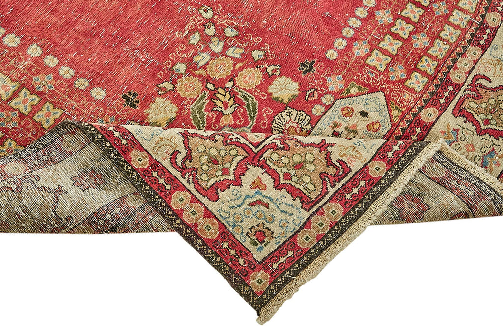 Beige vintage Persian rug 49717, 2.73 x 3.44 metres – photograph 6