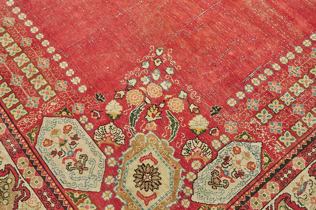 Beige vintage Persian rug 49717, 2.73 x 3.44 metres – photograph 9