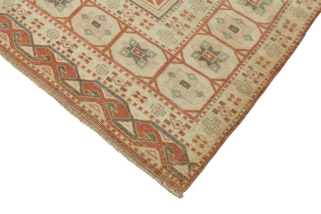 Beige vintage Persian rug 49718, 2.95 x 3.60 metres – photograph 4