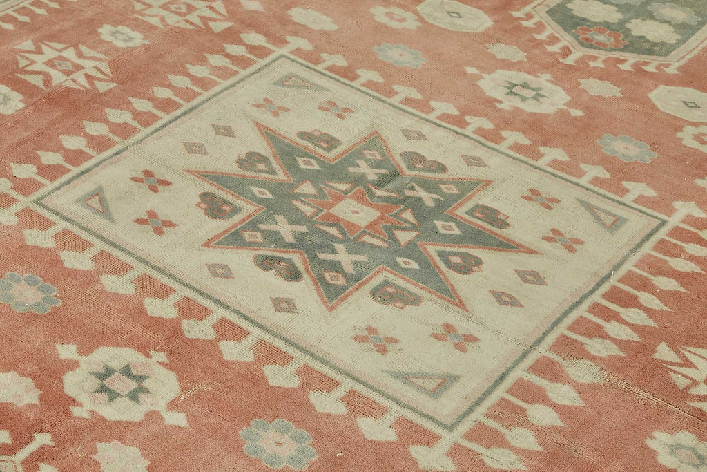 Beige vintage Persian rug 49718, 2.95 x 3.60 metres – photograph 5