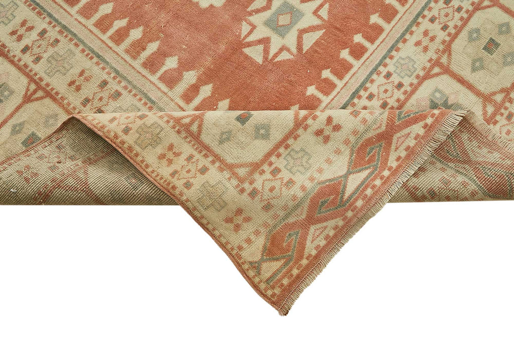 Beige vintage Persian rug 49718, 2.95 x 3.60 metres – photograph 6