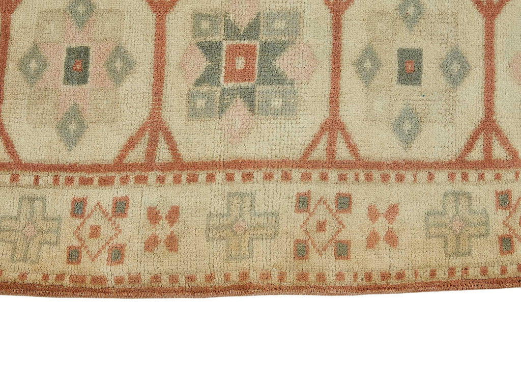 Beige vintage Persian rug 49718, 2.95 x 3.60 metres – photograph 8