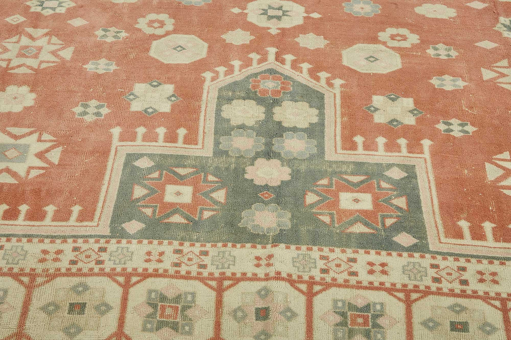 Beige vintage Persian rug 49718, 2.95 x 3.60 metres – photograph 10