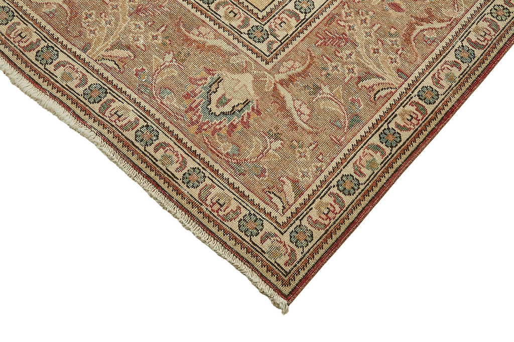 Beige vintage Persian rug 49719, 3.04 x 3.76 metres – photograph 4