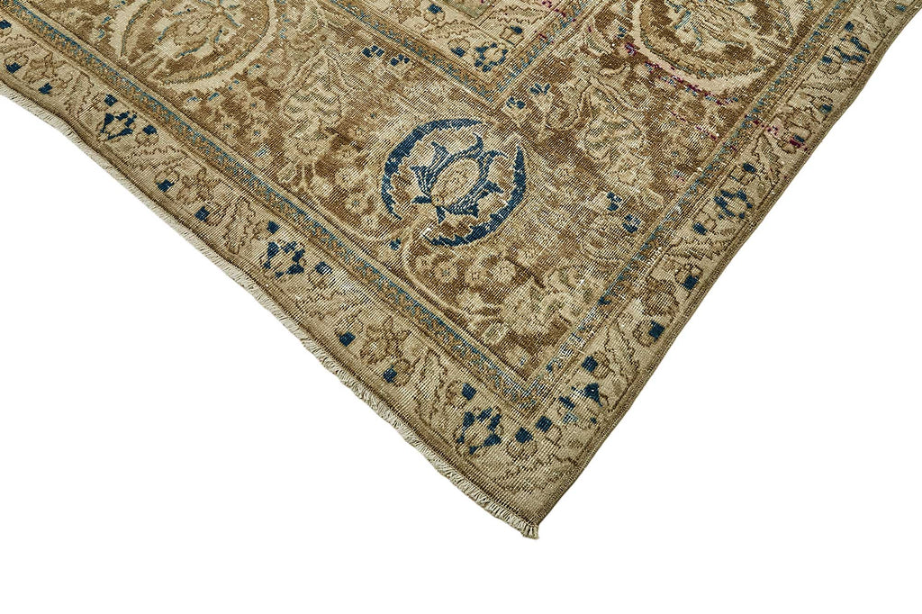 Beige vintage Persian rug 49729, 3.73 x 5.21 metres – photograph 4