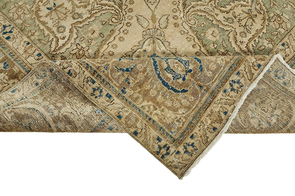 Beige vintage Persian rug 49729, 3.73 x 5.21 metres – photograph 6