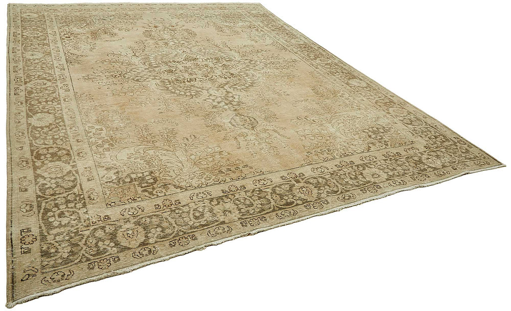 Beige vintage Persian rug 49730, 3.00 x 3.87 metres – photograph 2