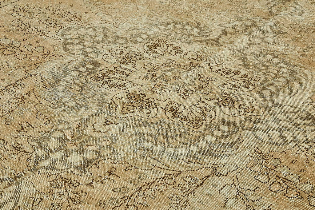 Beige vintage Persian rug 49730, 3.00 x 3.87 metres – photograph 5