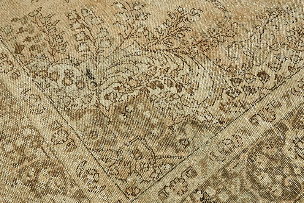 Beige vintage Persian rug 49730, 3.00 x 3.87 metres – photograph 9