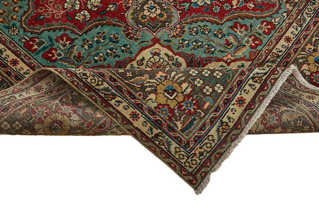 Beige vintage Persian rug 49735, 2.48 x 3.29 metres – photograph 6