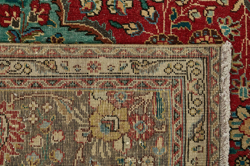Beige vintage Persian rug 49735, 2.48 x 3.29 metres – photograph 7