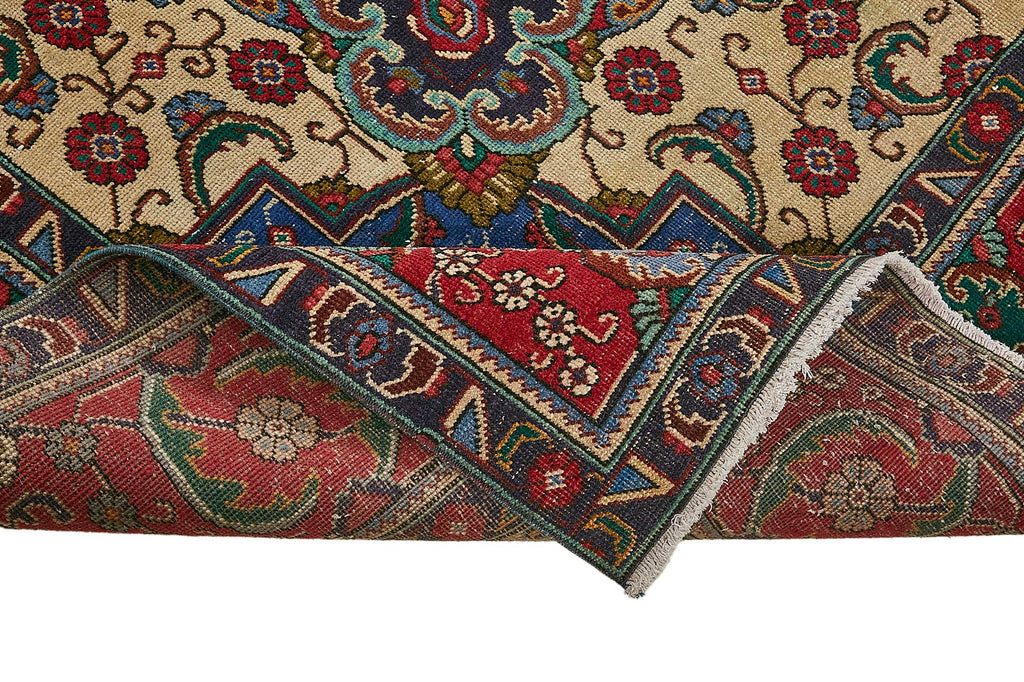 Beige vintage Persian rug 49738, 3.00 x 3.90 metres – photograph 6