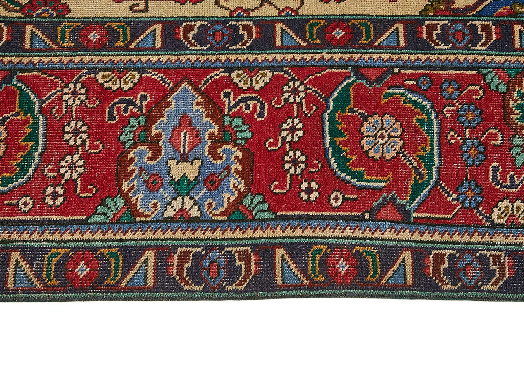 Beige vintage Persian rug 49738, 3.00 x 3.90 metres – photograph 8