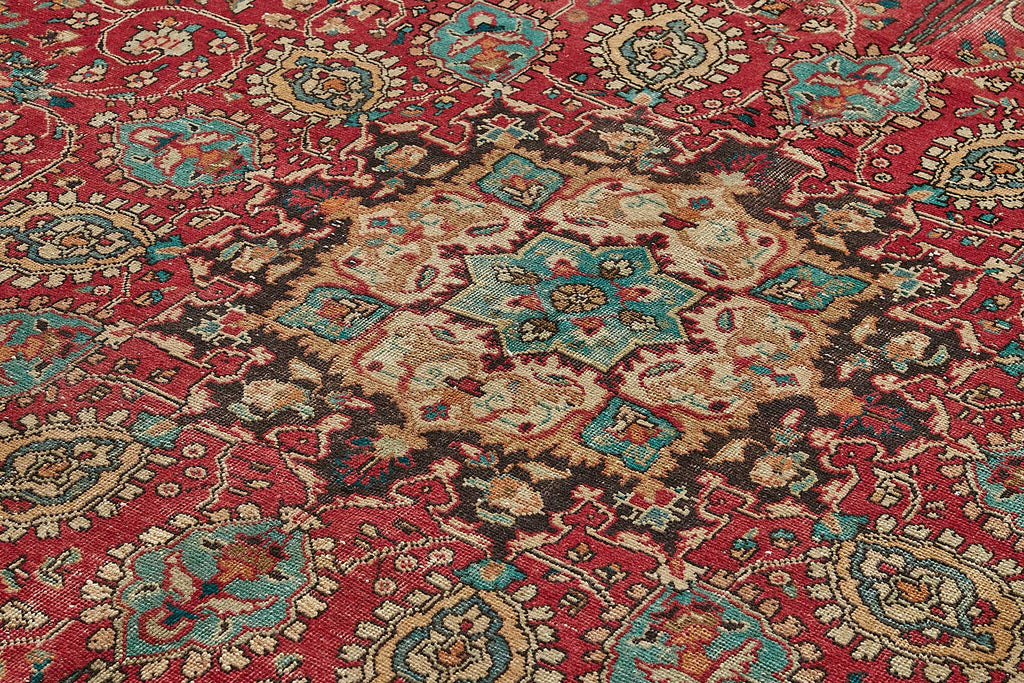 Beige vintage Persian rug 49739, 2.78 x 3.84 metres – photograph 5