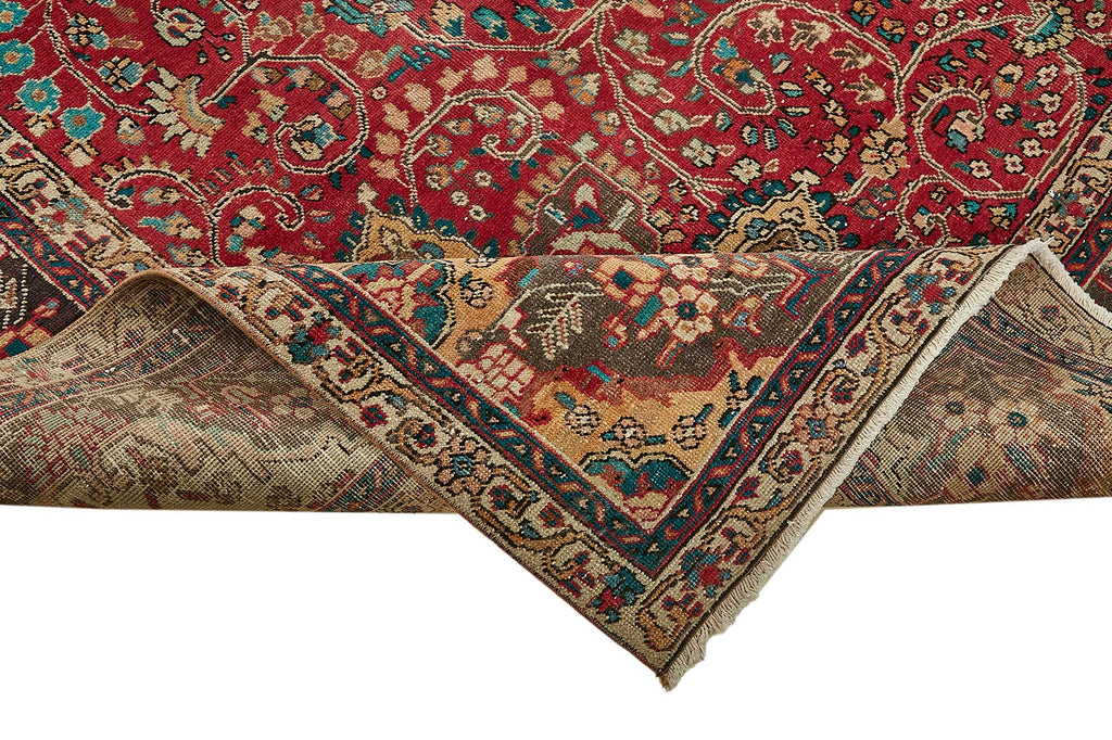 Beige vintage Persian rug 49739, 2.78 x 3.84 metres – photograph 6