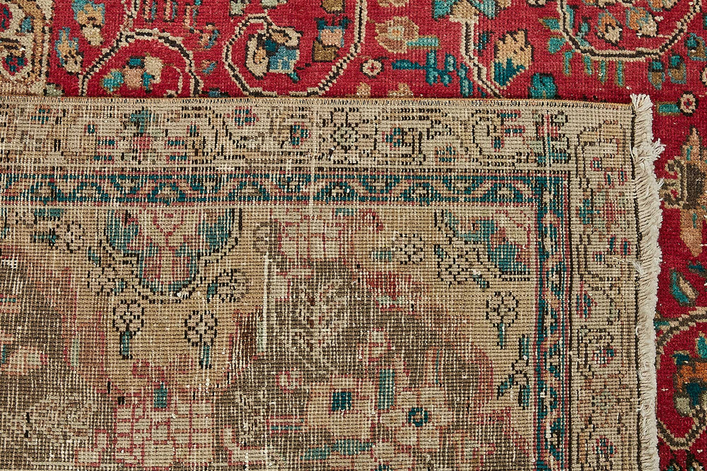 Beige vintage Persian rug 49739, 2.78 x 3.84 metres – photograph 7