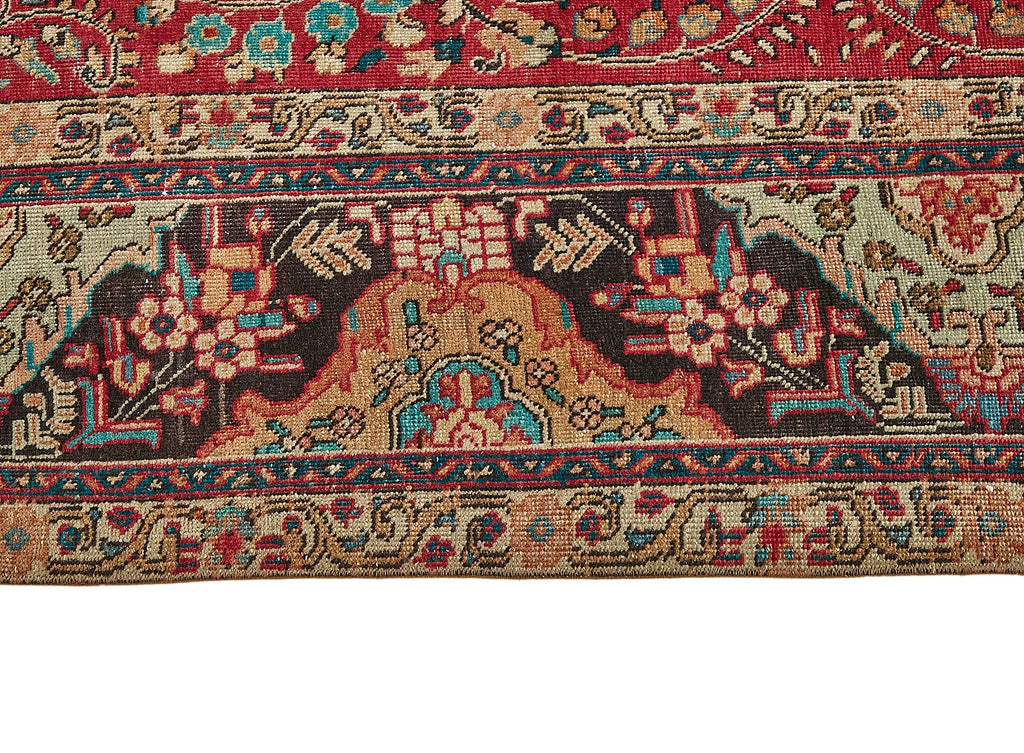 Beige vintage Persian rug 49739, 2.78 x 3.84 metres – photograph 8
