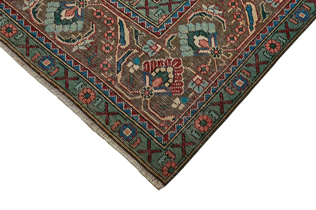 Red vintage Persian rug 49746, 3.03 x 3.92 metres – photograph 4