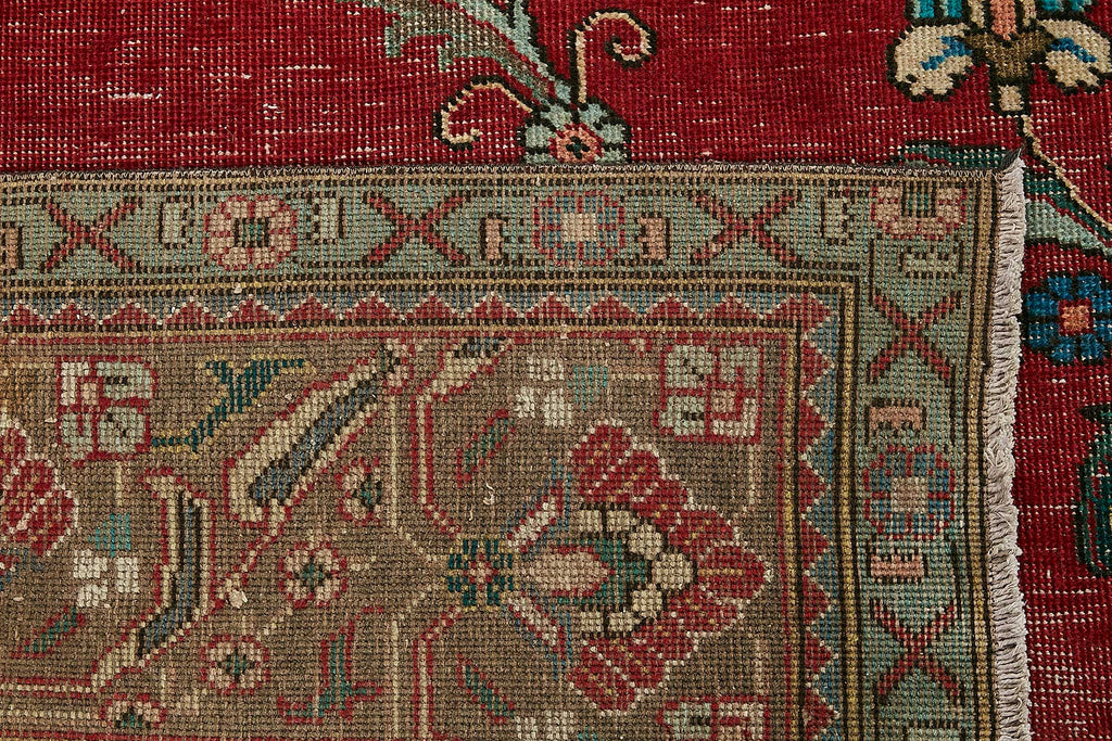Red vintage Persian rug 49746, 3.03 x 3.92 metres – photograph 7