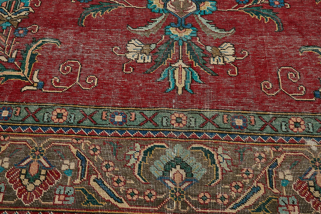Red vintage Persian rug 49746, 3.03 x 3.92 metres – photograph 10