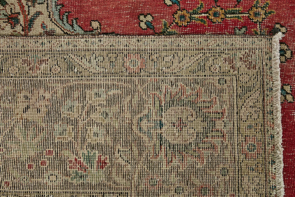 Beige vintage Persian rug 49751, 3.08 x 3.97 metres – photograph 7