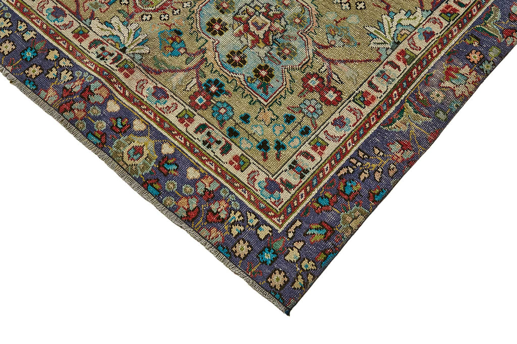 Beige vintage Persian rug 49752, 2.44 x 3.37 metres – photograph 4