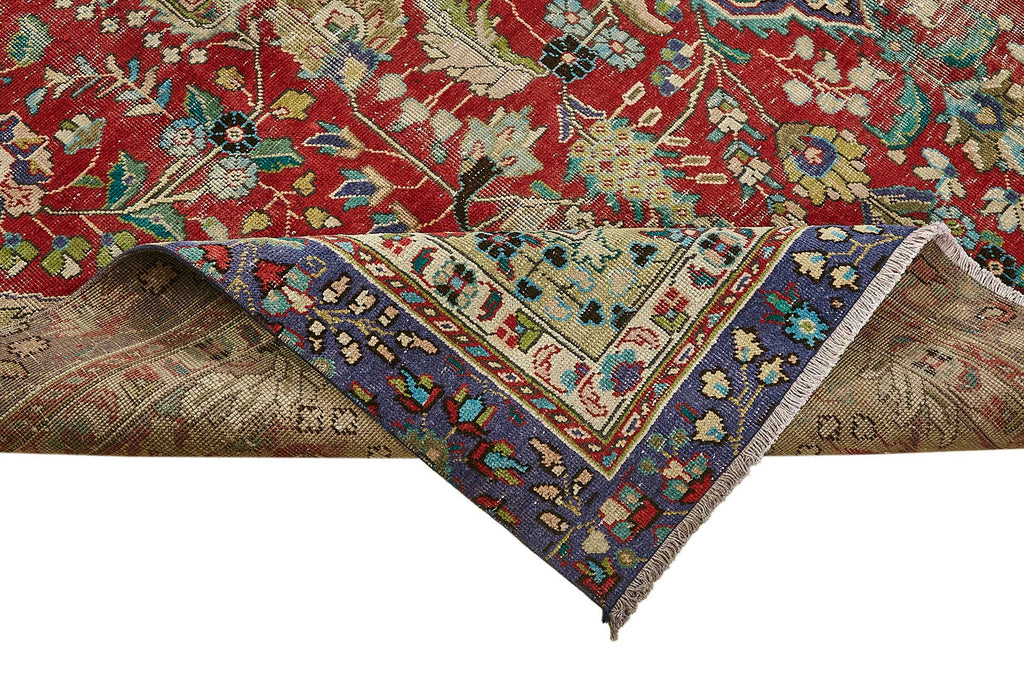 Beige vintage Persian rug 49752, 2.44 x 3.37 metres – photograph 6
