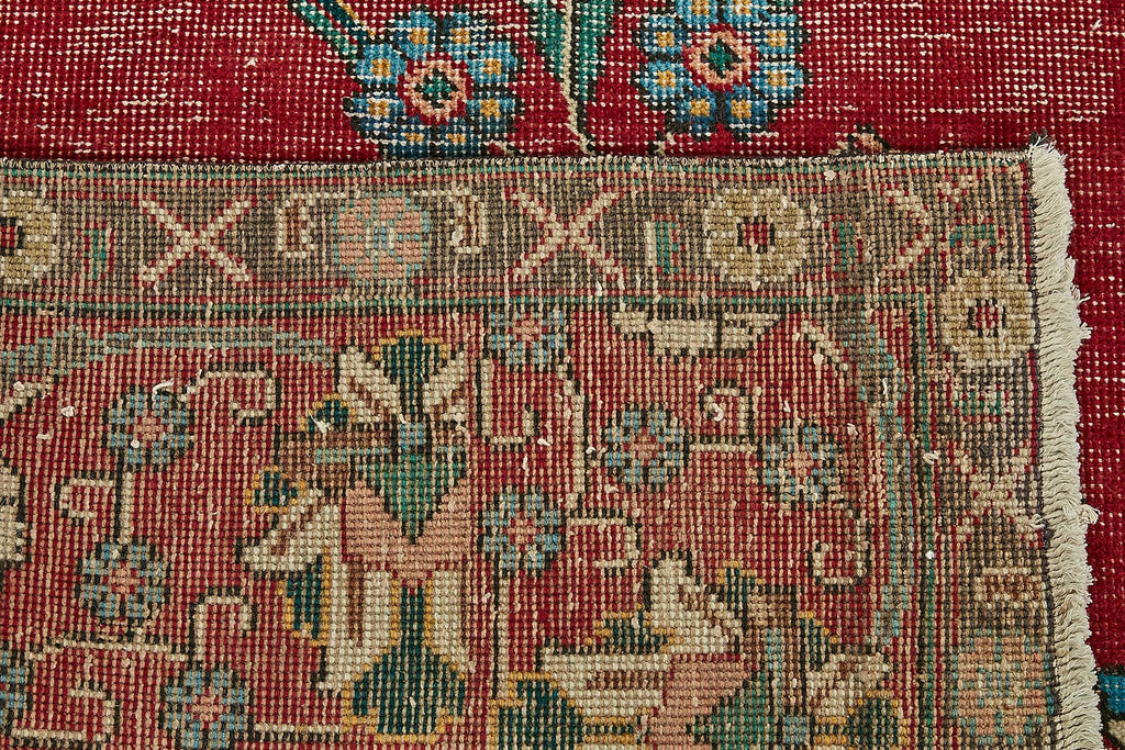Red vintage Persian rug 49758, 2.89 x 3.90 metres – photograph 7
