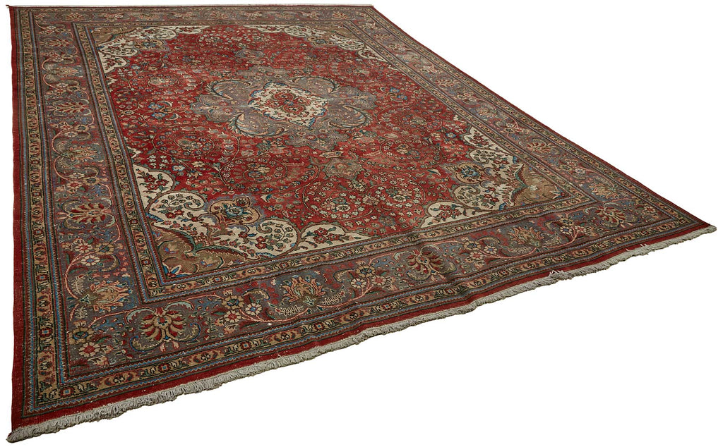 Red vintage Persian rug 49761, 2.88 x 3.74 metres – photograph 2