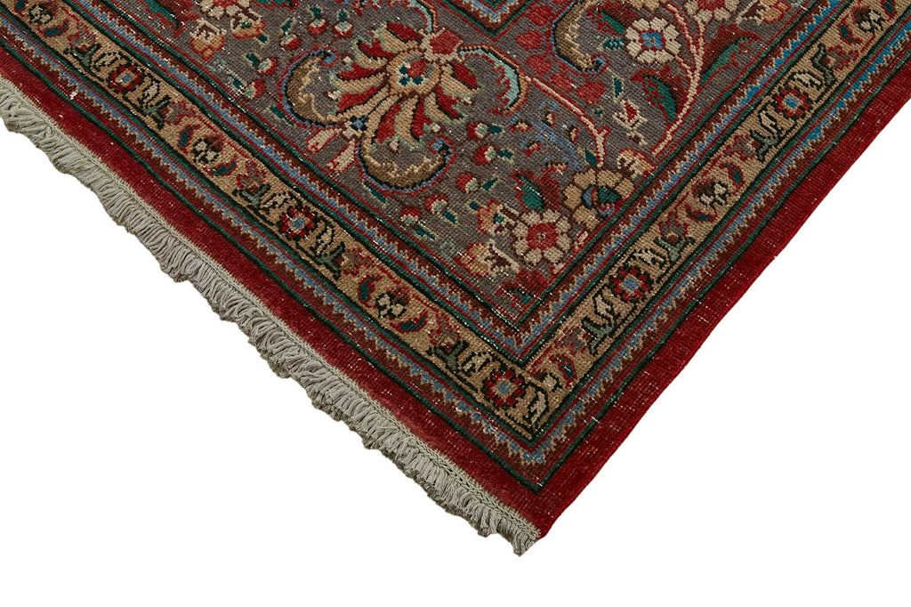 Red vintage Persian rug 49761, 2.88 x 3.74 metres – photograph 4