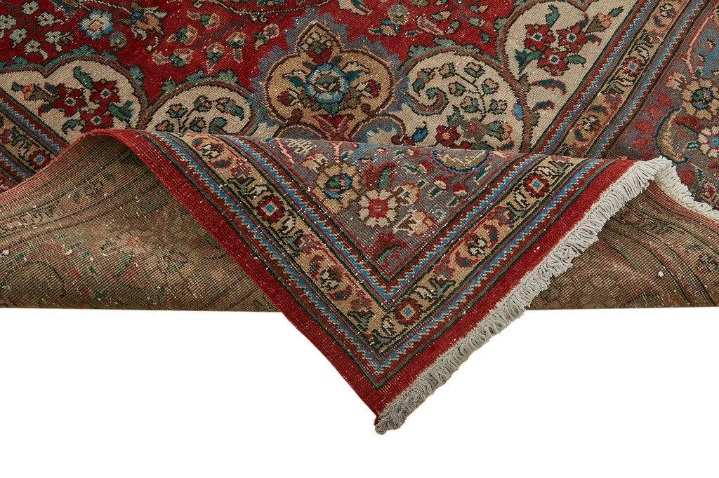 Red vintage Persian rug 49761, 2.88 x 3.74 metres – photograph 6