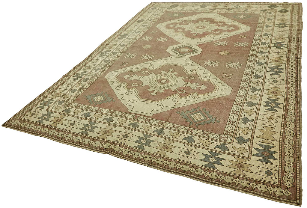Beige vintage Persian rug 49768, 2.30 x 3.42 metres – photograph 3