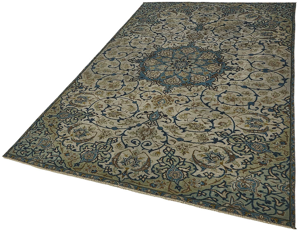 Beige vintage Persian rug 50162, 1.58 x 2.64 metres – photograph 3