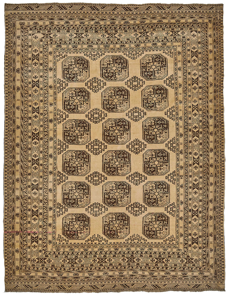 Beige vintage Persian rug 50167, 2.10 x 2.80 metres – full rug