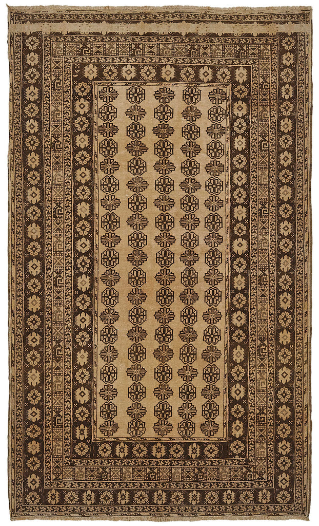 Beige vintage Persian rug 50169, 1.50 x 2.57 metres – full rug