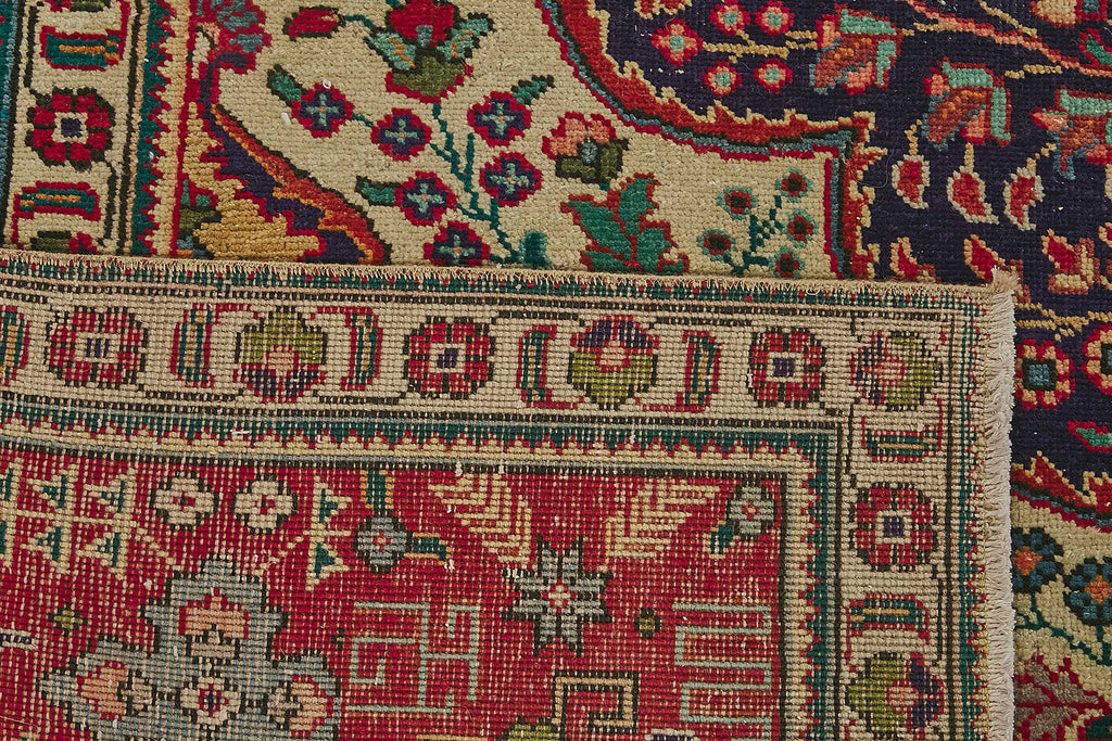 Beige vintage Persian rug 50174, 2.96 x 3.80 metres – photograph 7