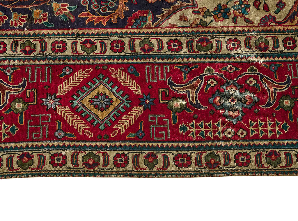 Beige vintage Persian rug 50174, 2.96 x 3.80 metres – photograph 8