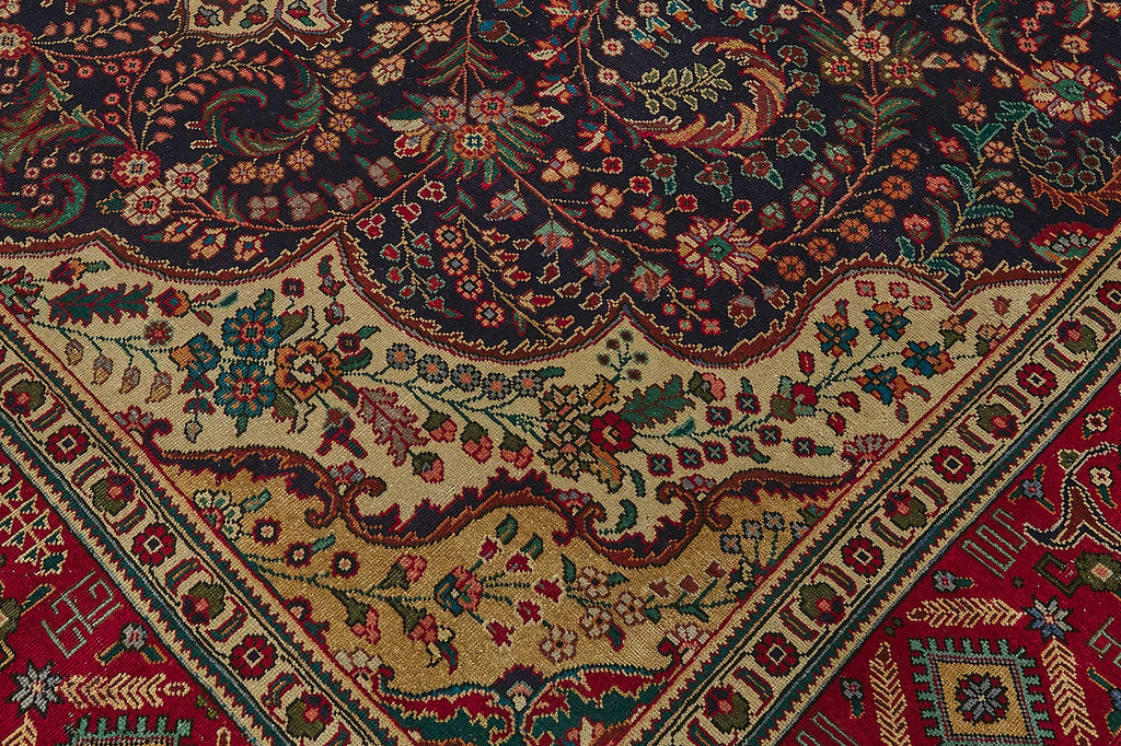 Beige vintage Persian rug 50174, 2.96 x 3.80 metres – photograph 9