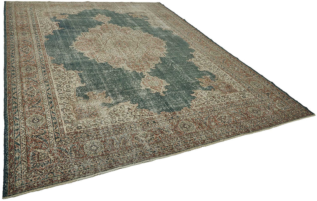 Beige vintage Persian rug 50175, 2.74 x 3.53 metres – photograph 2