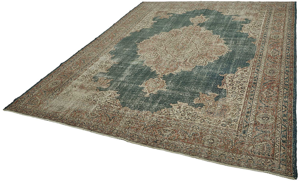 Beige vintage Persian rug 50175, 2.74 x 3.53 metres – photograph 3