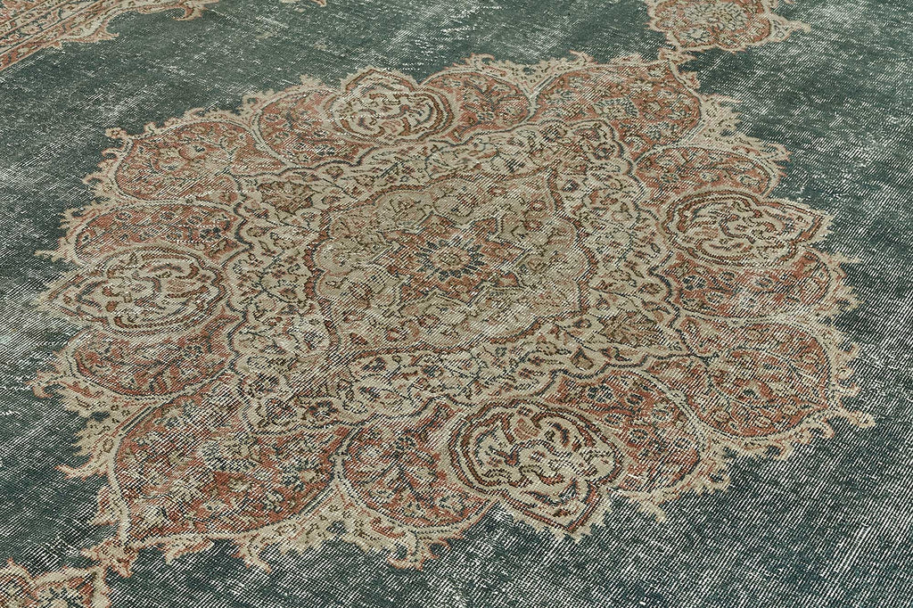 Beige vintage Persian rug 50175, 2.74 x 3.53 metres – photograph 5