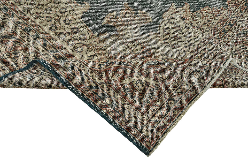 Beige vintage Persian rug 50175, 2.74 x 3.53 metres – photograph 6