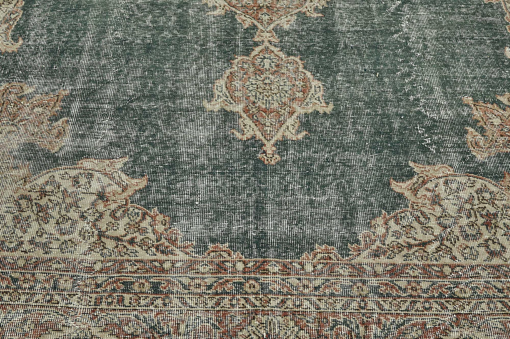 Beige vintage Persian rug 50175, 2.74 x 3.53 metres – photograph 10