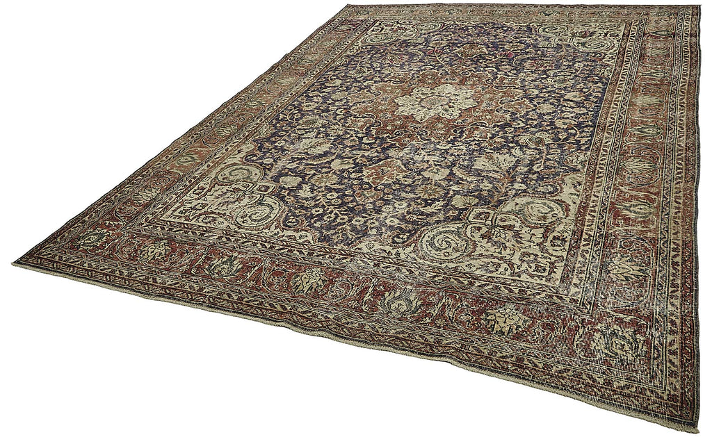 Beige vintage Persian rug 50179, 2.50 x 3.44 metres – photograph 3