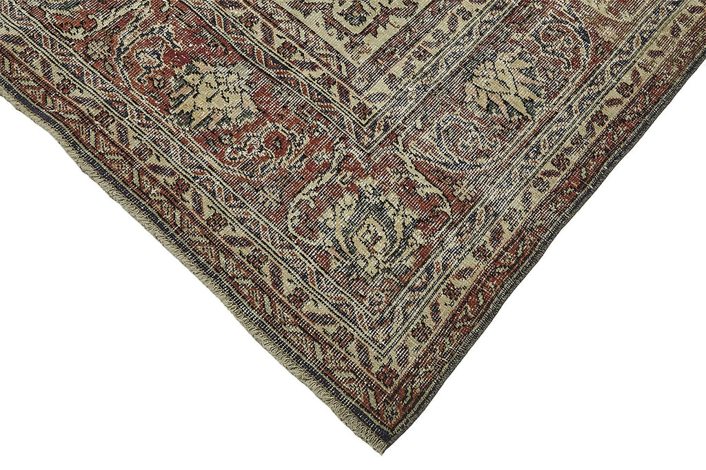 Beige vintage Persian rug 50179, 2.50 x 3.44 metres – photograph 4