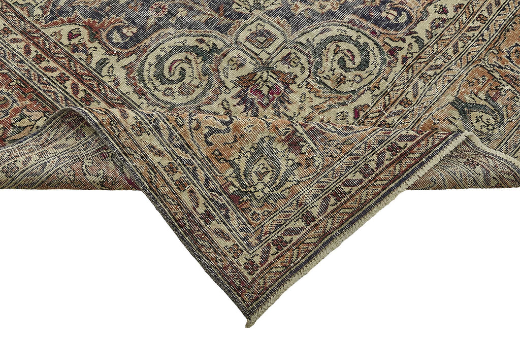 Beige vintage Persian rug 50179, 2.50 x 3.44 metres – photograph 6