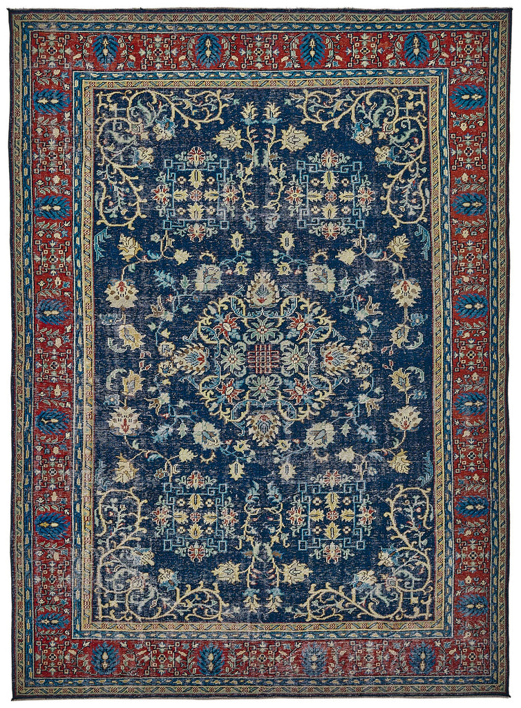 Beige vintage Persian rug 50181, 2.40 x 3.40 metres – full rug