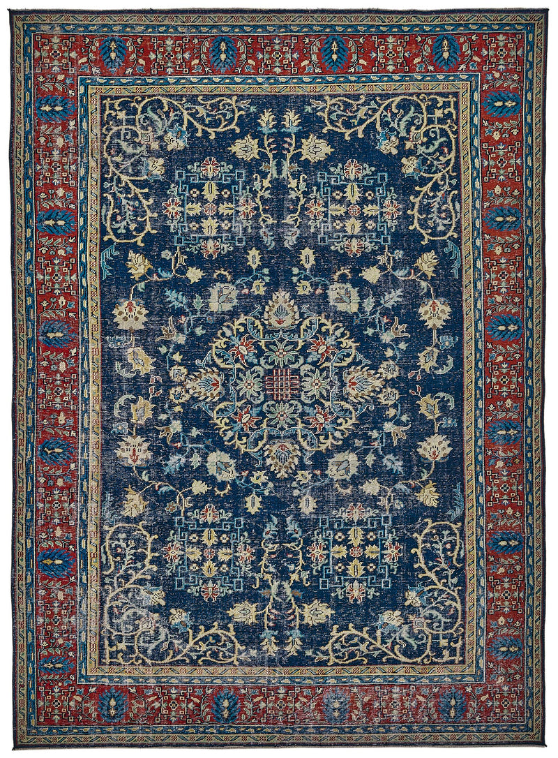 Beige vintage Persian rug 50181, 2.40 x 3.40 metres – full rug