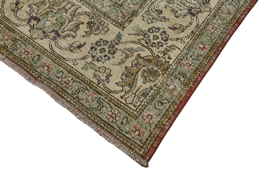 Beige vintage Persian rug 50188, 3.08 x 3.96 metres – photograph 4
